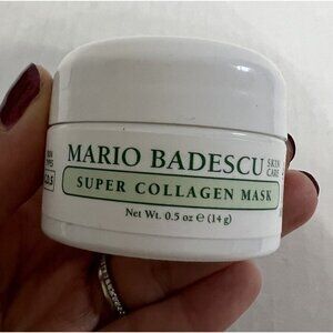 Mario Badescu Almond & Honey Face Scrub And Flower & Tonic Mask ~ 0.5 / 14 g